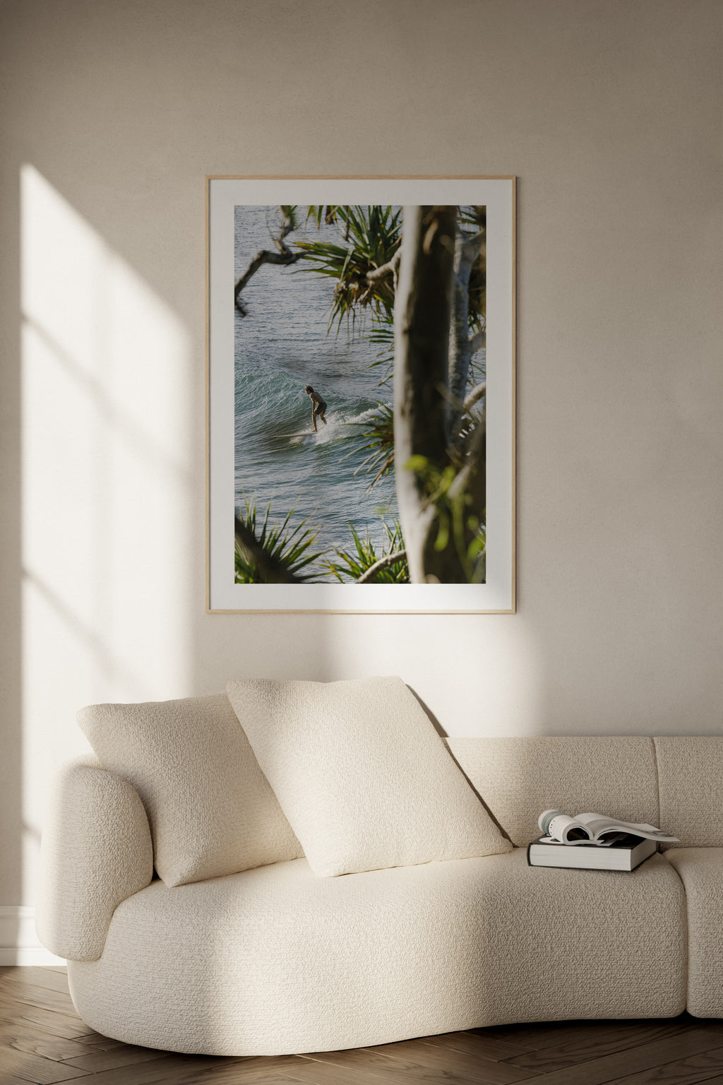 Framed by Pandanus