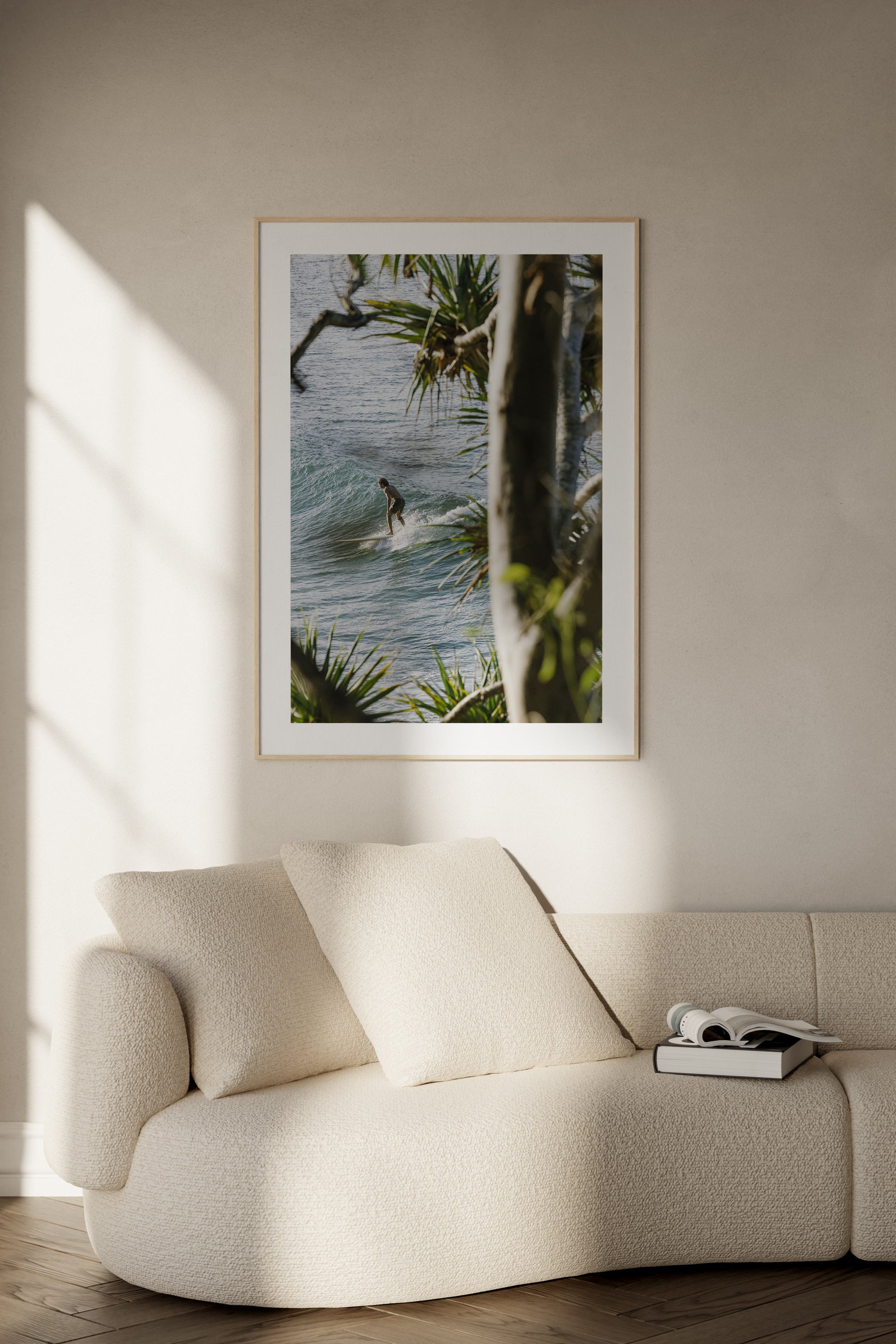 Framed by Pandanus