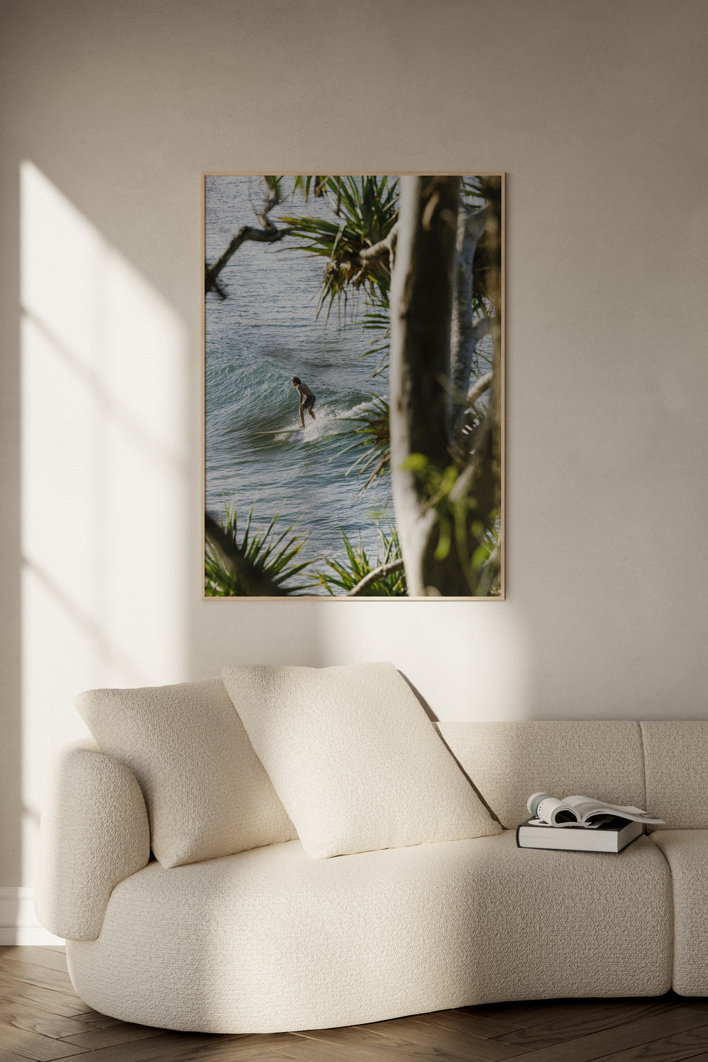 Framed by Pandanus