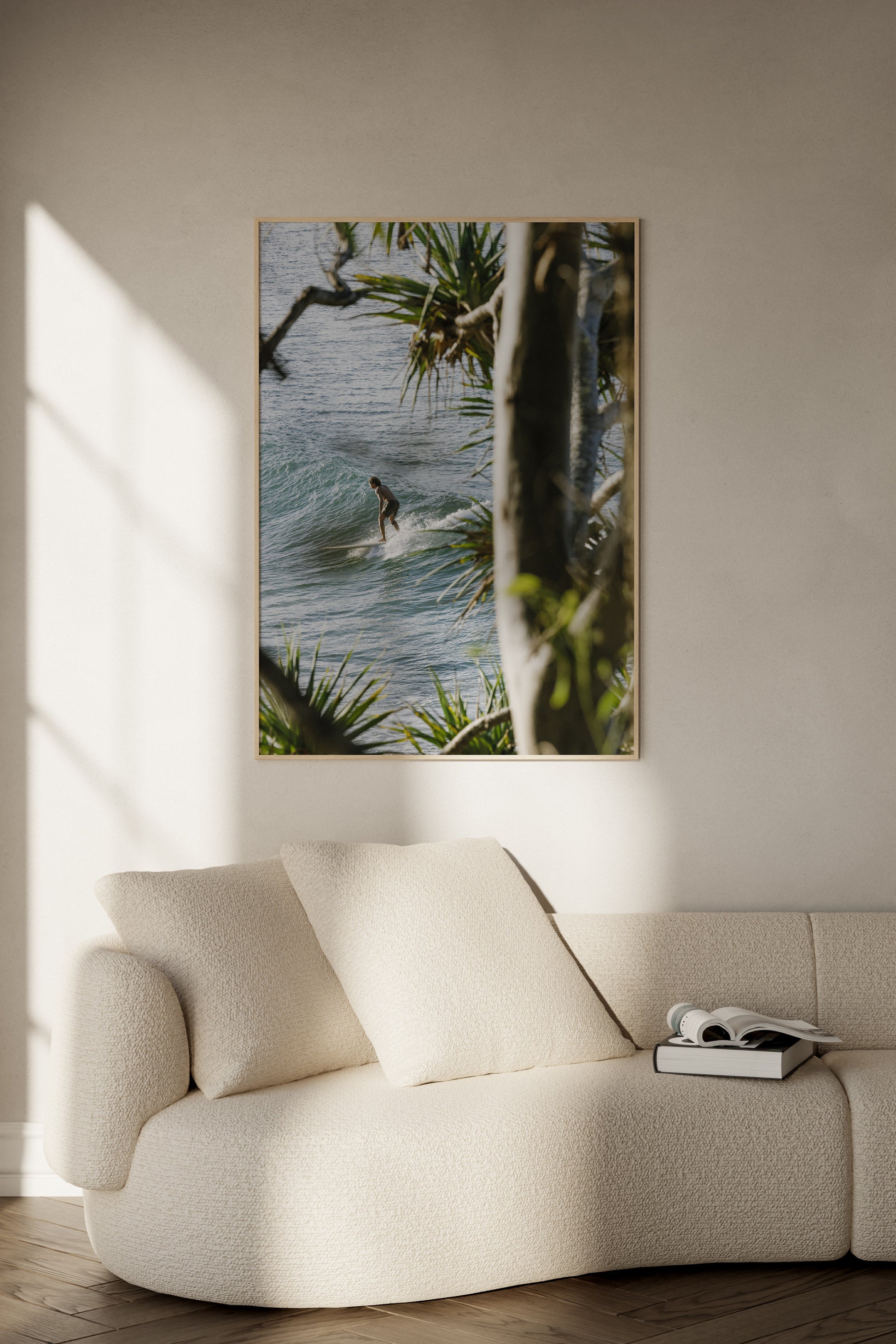 Framed by Pandanus