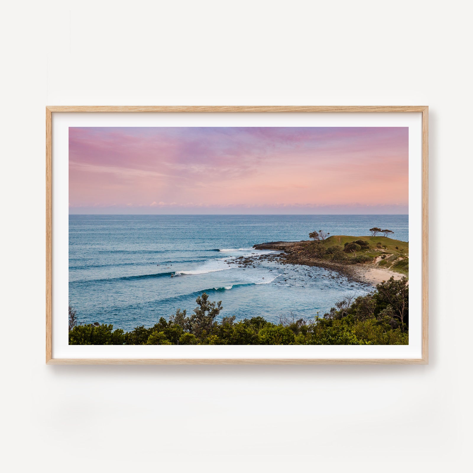 Sunset at The Point, Angourie