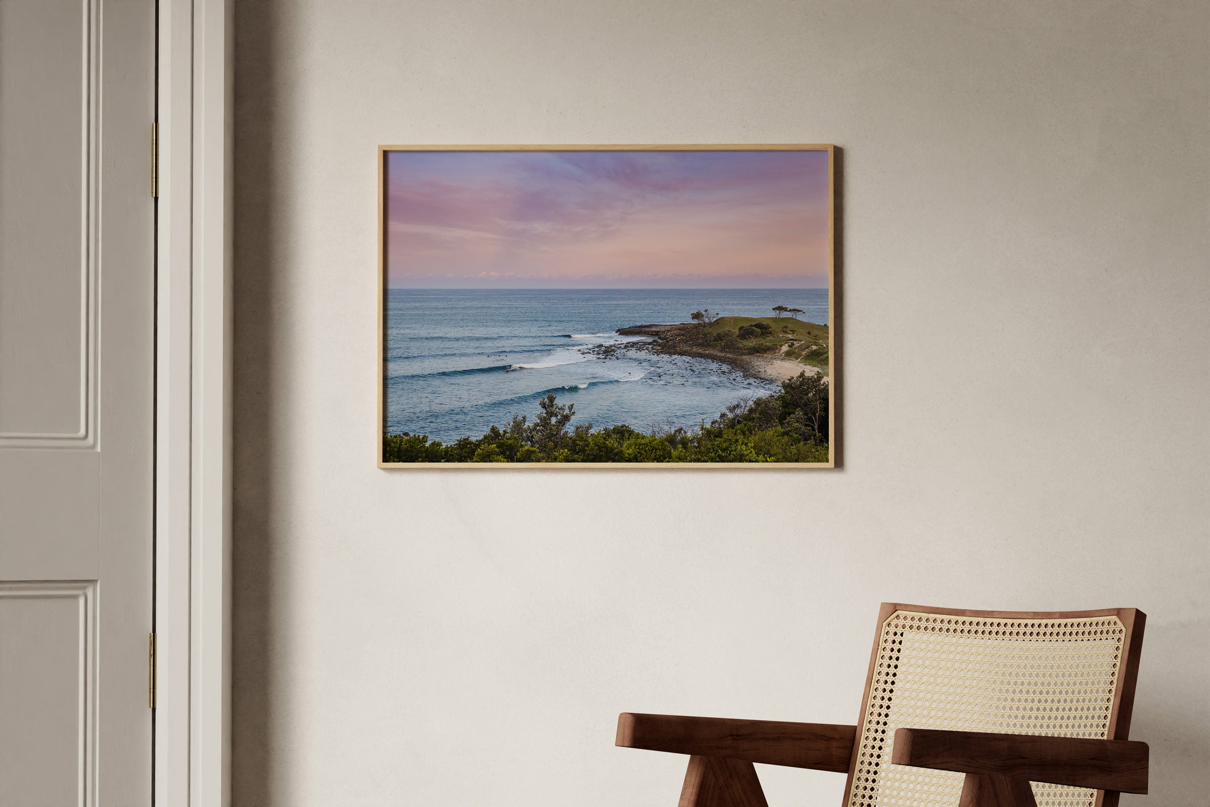 Sunset at The Point, Angourie