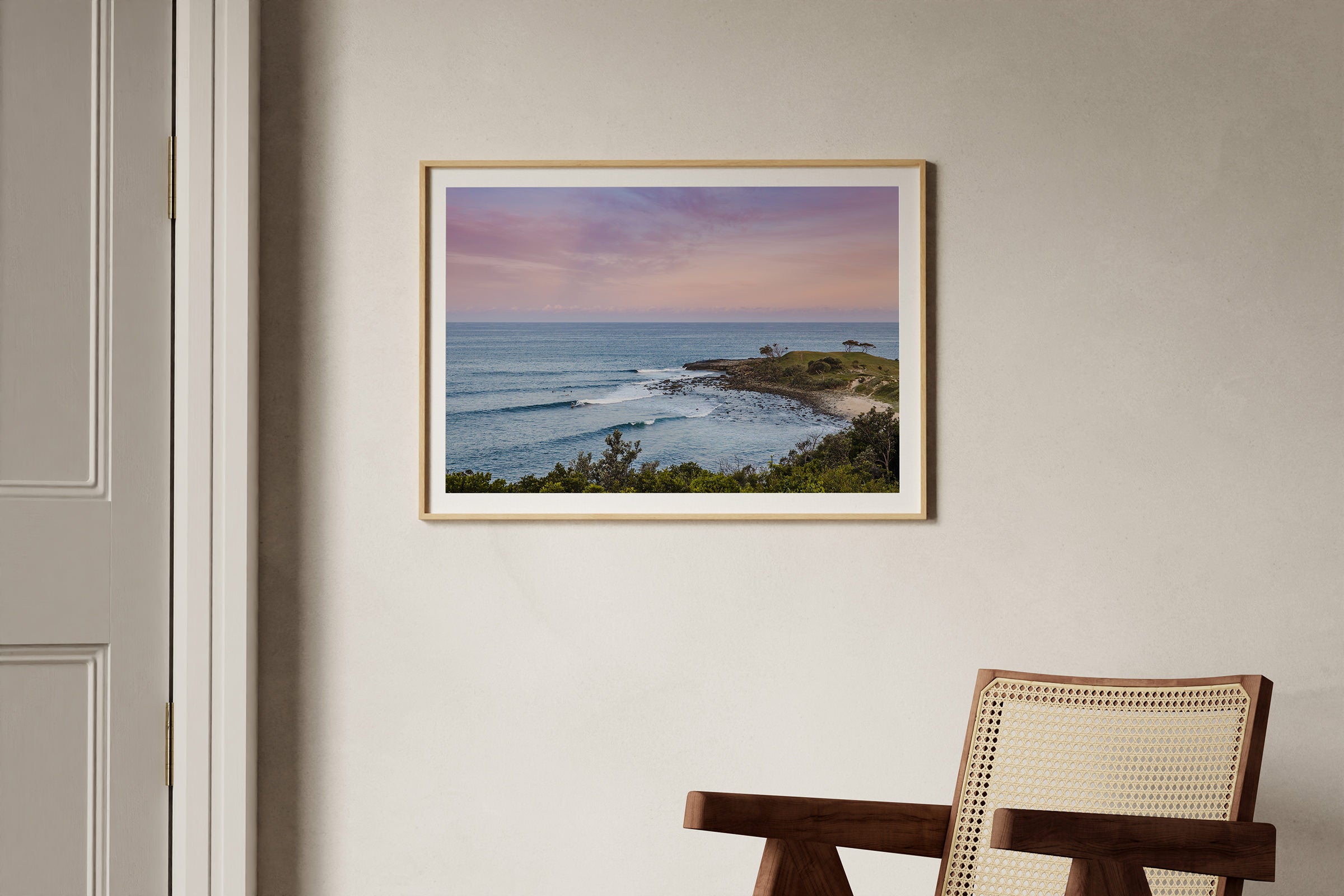 Sunset at The Point, Angourie